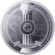 2 Dollars - Charles III Vivat Humanitas, Niue, 2023 reverse image