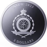 2 Dollars - Charles III Vivat Humanitas obverse image