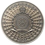 2 Dollars - Charles III Adze obverse image