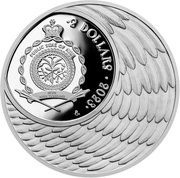 2 Dollars - Charles III Angel obverse image