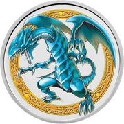 2 Dollars - Charles III Blue-Eyes White Dragon, Niue, 2023 reverse image