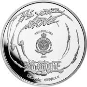 2 Dollars - Charles III Dark Magician Girl obverse image