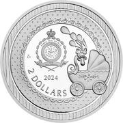 2 Dollars - Charles III Hello Baby obverse image