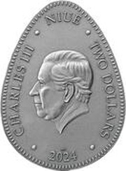 2 Dollars - Charles III Short-eared Owl obverse image