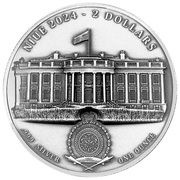 2 Dollars - Charles III White House obverse image