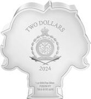 2 Dollars - Charles III Poison Ivy obverse image