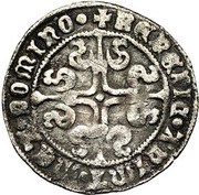 ½ Patard / Stiver "½ Briquet" - Philip the Handsome, Belgium, 1485-1487 reverse image