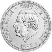 2 Dollars - Charles III Czech Lion obverse image