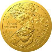 2 Dollars - Charles III Czech Lion, Niue, 2024 reverse image