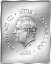 2 Dollars - Charles III Lion Mantra obverse image