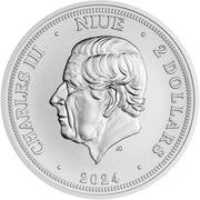 2 Dollars - Charles III Golden Eagle obverse image