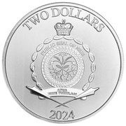 2 Dollars - Charles III Perseus obverse image