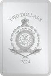 2 Dollars - Charles III Space, The Final Frontier obverse image