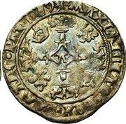 Groat - Philip the Handsome, Regency, Belgium, 1489-1492 reverse image