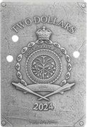 2 Dollars - Charles III Calamity Jane obverse image