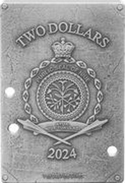 2 Dollars - Charles III Sheriff Pat Garrett obverse image