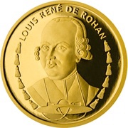 250 Cents - Elizabeth II Louis René de Rohan, Niue, 2013 reverse image