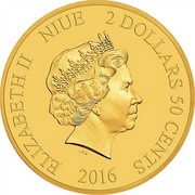 2 Dollars 50 Cents - Elizabeth II Plane Crazy obverse image