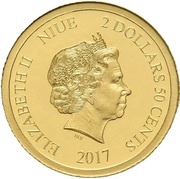 2 Dollars 50 Cents - Elizabeth II Grace Kelly obverse image