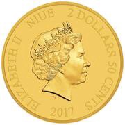 2 Dollars 50 Cents - Elizabeth II Mickey's Christmas Carol obverse image