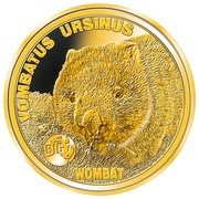 2 Dollars 50 Cents - Elizabeth II Wombat, Niue, 2018 reverse image