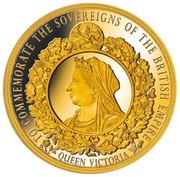 2 Dollars 50 Cents - Elizabeth II Queen Victoria, Niue, 2018 reverse image
