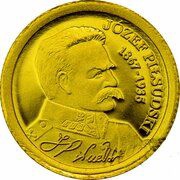 2 Dollars 50 Cents - Elizabeth II Józef Piłsudski, Niue, 2018 reverse image