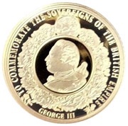 2 Dollars 50 Cents - Elizabeth II George III, Niue, 2018 reverse image