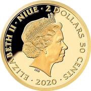 2 Dollars 50 Cents - Elizabeth II Santa's Gold obverse image