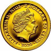 2 Dollars 50 Cents - Elizabeth II Statue of Liberty obverse image