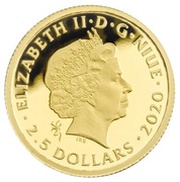 2.5 Dollars - Elizabeth II Santa's Gold obverse image
