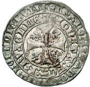 2 Groats "Drielander" - John IV, Belgium, 1420-1421 reverse image