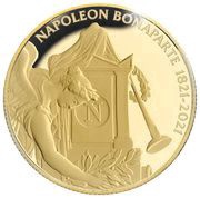 2 Dollars 50 Cents - Elizabeth II Napoleon Bonaparte, Niue, 2021 reverse image
