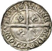 2 Groats "Cromsteert" - Philip of Saint-Pol, Belgium, 1429-1430 reverse image