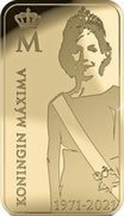 2 Dollars 50 Cents - Elizabeth II Queen Máxima of the Netherlands, Niue, 2021 reverse image