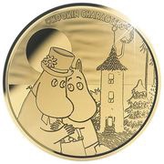 2 Dollars 50 Cents - Elizabeth II Moominmamma and Moominpapa, Niue, 2021 reverse image