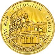 2 Dollars 50 Cents - Elizabeth II Colosseum, Niue, 2021 reverse image