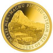 2 Dollars 50 Cents - Elizabeth II Machu Picchu, Niue, 2021 reverse image