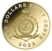 2 Dollars 50 Cents - Elizabeth II Constantine the Great obverse image