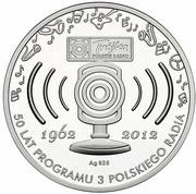 3 Dollars - Elizabeth II Polish Radio, Niue, 2012 reverse image
