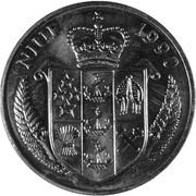 5 Dollars - Elizabeth II Admiral Halsey obverse image