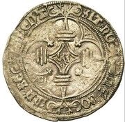 1 Patard / Stiver - Philip the Handsome crown within legend, Belgium, 1499-1506 reverse image