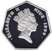 5 Dollars - Elizabeth II Long-nosed Butterfly Fish obverse image