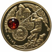 5 Dollars - Elizabeth II Gdańsk, Niue, 2008 reverse image