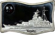 5 Dollars - Elizabeth II Battleship Tripitz, Niue, 2009 reverse image