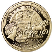5 Dollars - Elizabeth II Stare Hradisko obverse image