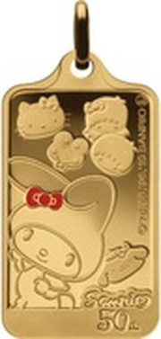 5 Dollars - Elizabeth II My Melody, Niue, 2010 reverse image
