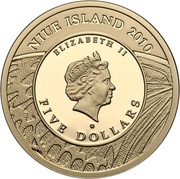 5 Dollars - Elizabeth II Scarce copper obverse image