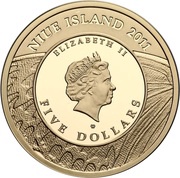 5 Dollars - Elizabeth II Apollo obverse image