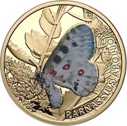 5 Dollars - Elizabeth II Apollo, Niue, 2011 reverse image